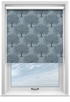 Classic Woodland, Monochrome - Roller Blind